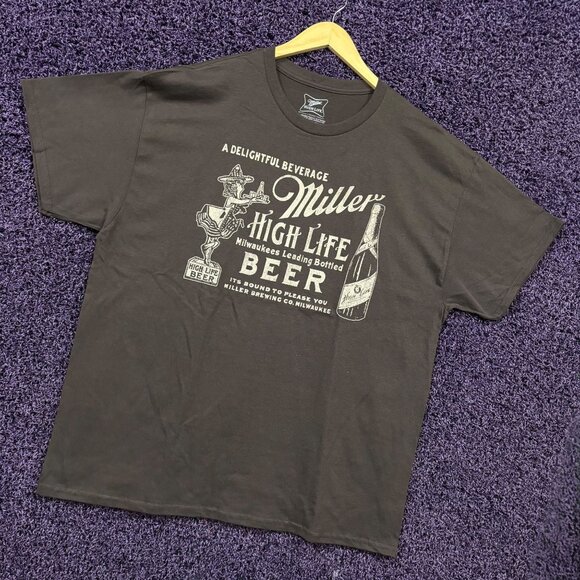 Miller High Life Beer Promo T-shirt size extra large - Picture 3 of 4